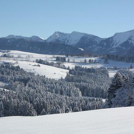 Ferienwohnung Nagelfluh Allgaeu Oberreute Exterior foto